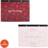 Academic Desk Calendar Pad