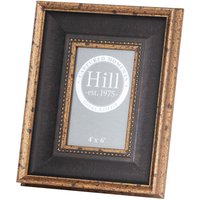 Antique Beaded 4X6 Photo Frame - Wood - L3 x W21 x H26 cm - Black - Gold Gold 4" x 6"