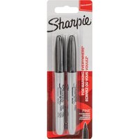SHARPIE®, Sharpie Permanent Fine Tip Marker Pens Black 2 Pack SHP1985860 XMS21MARKER SHARPIE®, Sharpie Permanent Fine Tip Marker Pens Black 2 Pack SHP1985860 XMS21MARKER