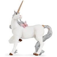 PAPO The Enchanted World Silver Unicorn Toy Figure - White
