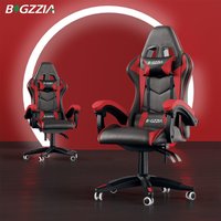 Bigzzia, Gaming Chair Gaming Desk Set - Black+Red / Gaming Chair Only Bigzzia, Gaming Chair Gaming Desk Set - Black+Red / Gaming Chair Only