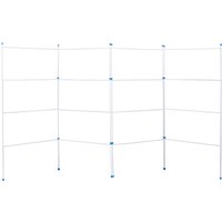 Folding Airer - White / 207cm
