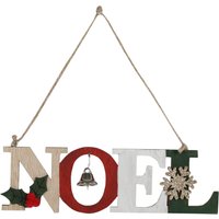 Once Upon a Christmas, Hanging Wooden Noel Once Upon a Christmas, Hanging Wooden Noel