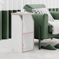 Decortie, Tena Modern Side Table - White Decortie, Tena Modern Side Table - White