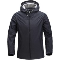 Womens Hooded Lightweight Jacket - Black / 2XL