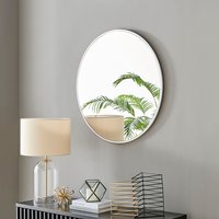 Emma Round Gold Frame Wall Mirror OLD - Gold / 61cm
