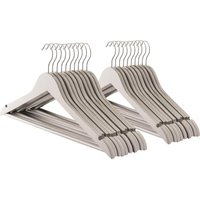 Wooden Coat Hangers - Grey / 20