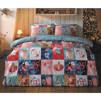 Advent Calander Duvet Cover Set - Multi / Single