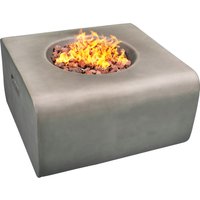ADELPHI Gas Fire Pit - Dark Grey
