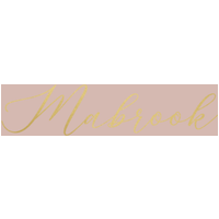 Luxury Foiled Greeting Card Mabrook - Pink