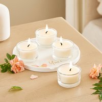 6 Pack Eco-Friendly Scented Candle Set - Jasmine