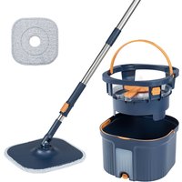 Spin Mop and Bucket Set - Blue