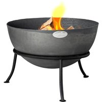 Steel Fire Pit - 60cm - Black