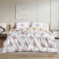 Olivia Floral Printed Duvet Set - Multi / 230cm