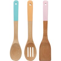 Aleki 3 Piece Bamboo Kitchen Utensil Set - Assorted