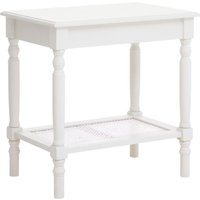 Heritage White Side Table - White