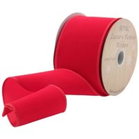 Luxury Velvet Ribbon 10 Yards - Red