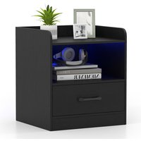 Small Bedside Table - Black