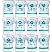Elysium Spa Natural Epsom Salt Original 450g - Pack of 3 - Green / 5616g