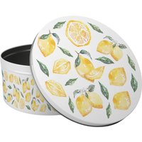Lemons Large Cake Tin - Multicoloured