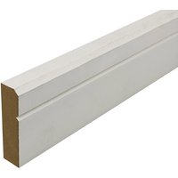 Modern Chamfered & Single V Grooved Type 3 Primed Architrave