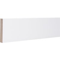 Modern Plain Square Edge 18mm x 94mm x 2400mm Primed