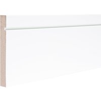 Modern Square & Grooved 18mm x 144mm x 4200mm Primed