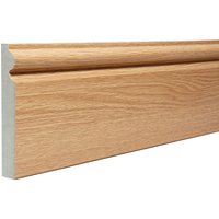 Torus Wood Grain Light Oak Fully Finished Skirting