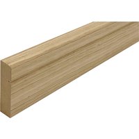 V Grooved 18mm x 68mm x 4400mm Veneered American White Oak Unlacquered