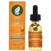 Full Spectrum Buttered Rum CBD Oil (No THC) (Copy)