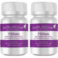 CBD Soft Gels for Wellness and Sleep 750 mg