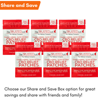 CBD Muscle and Joint Patches - 25mg (3 patches)
