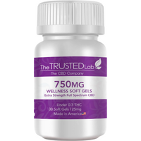 CBD Soft Gels for Wellness and Sleep 750 mg