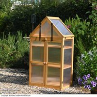 Garden Gear - Wooden 3 Shelf Greenhouse