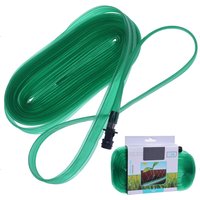 idooka Garden Hose Perforations Drip Irrigation System Kit Sprinkler Soaker Hose 7.5M