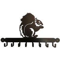 Tool Rack (Squirrel) - Steel - W54.6 x H30.5 cm - Black