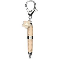 Mini penna con margherite – Rosa