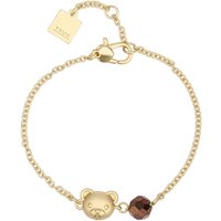 Bracciale con teddy e cristallo
