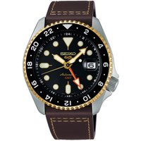 Seiko SSK036K1 Herrenuhr 5 Sports GMT Automatik 43mm 10ATM