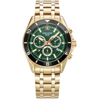 Swiss Alpine Military 7034.9118 Herrenuhr Sierra Chronograph 43mm 10ATM
