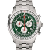 Timeshop24 Swiss Alpine Military 70789134 Chronograph Herrenuhr 45mm 10ATM