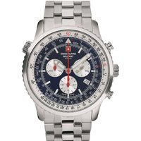 Timeshop24 Swiss Alpine Military 70789135 Chronograph Herrenuhr 45mm 10ATM