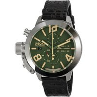 U-Boat 9581 Classico 45 mm Tungsteno CAS Green Herrenuhr Automatik Chronograph 10ATM