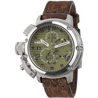 U-Boat 9591 Herrenuhr Chimera 46mm Chrono SS grün Automatik 10ATM