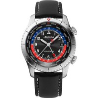 Alpina AL-255BRB4S26 Startimer Pilot Worldtimer Herrenuhr 41mm