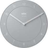 Braun BC06G-DCF Klassik Funkwanduhr 20 cm grau
