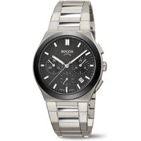 Boccia 3736-02 Herrenuhr Titanium Chronograph 39mm 5ATM