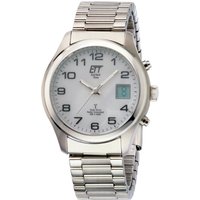 ETT EGS-11335-62M Solar Drive Funkuhr Basic Herrenuhr 39mm 5ATM
