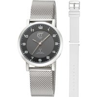 ETT Eco Tech Time ELS-11625-22MS Damenuhr Atacama Solar Funkuhr