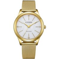 Citizen EM1222-87A Damenuhr Eco-Drive Elegance 34mm 5ATM